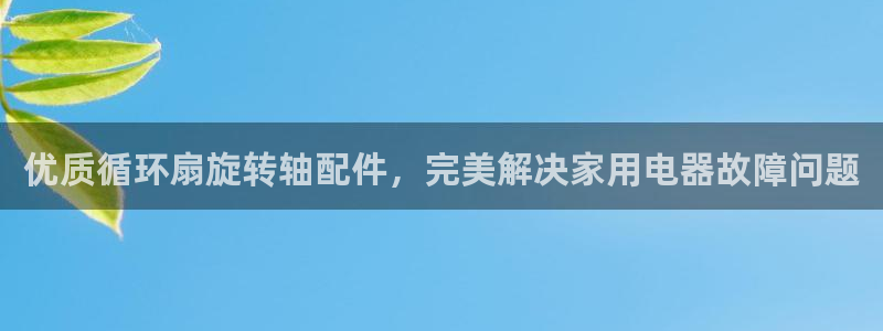 凯发一触即发：优质循环扇旋转轴配件，完美解决家用电器故障问题