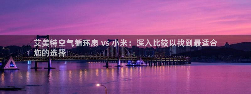 凯发k8娱乐注册登录：艾美特空气循环扇 vs 小米：深入比较以找到最适合
您的选择