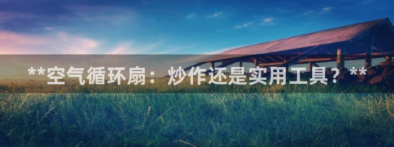 凯发k8手机是正品吗多少钱：**空气循环扇：炒作还是实用工具？**