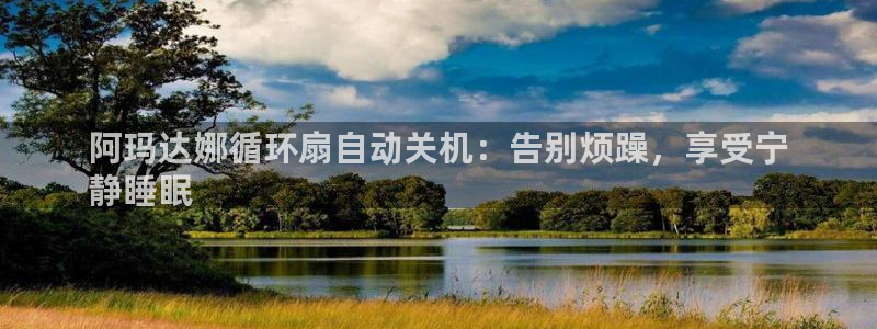 凯发k8国际娱乐版：阿玛达娜循环扇自动关机：告别烦躁，享受宁
静睡眠