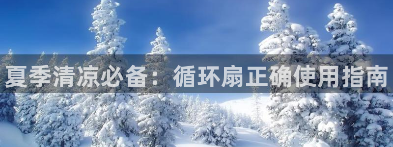 凯发国际娱乐官网k8：夏季清凉必备：循环扇正确使用指南