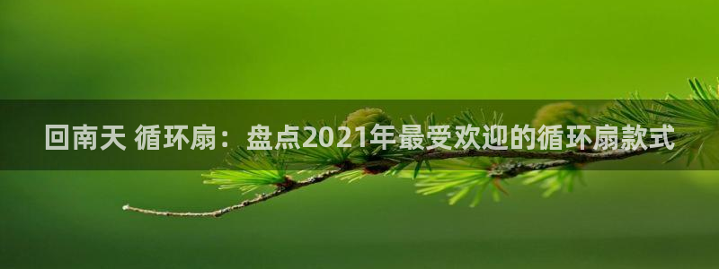 k8凯发官方找就送38：回南天 循环扇：盘点2021年最受欢迎的循环扇款式