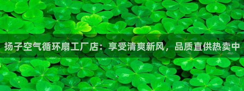 凯发旗舰厅官网：扬子空气循环扇工厂店：享受清爽新风，品质直供热卖中