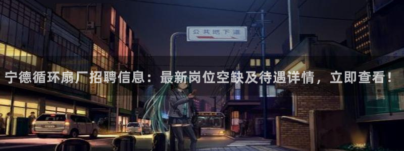 凯发国际真人：宁德循环扇厂招聘信息：最新岗位空缺及待遇详情，立即查看！