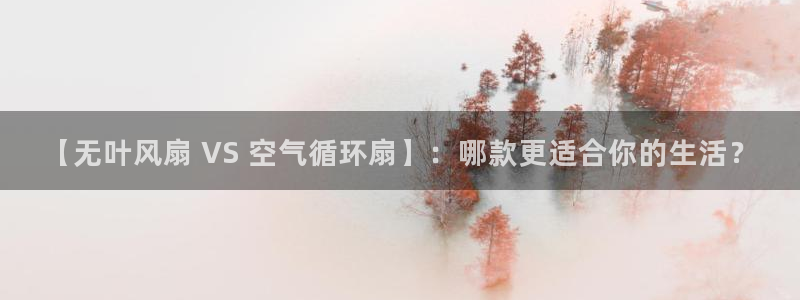 凯发平台风采：【无叶风扇 VS 空气循环扇】：哪款更适合你的生活？